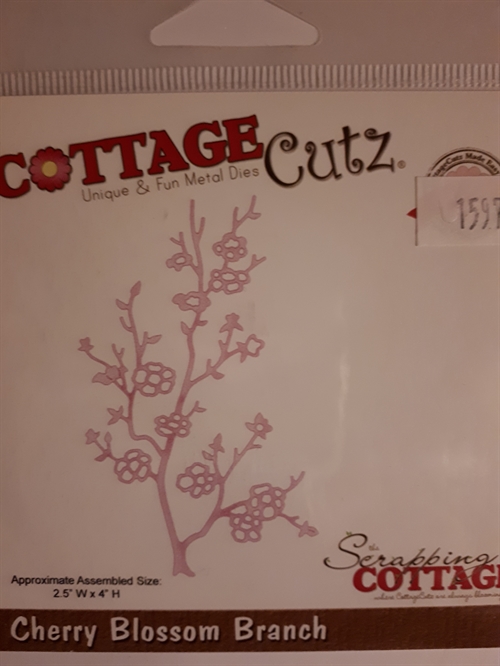  Cottage Cutz die Grene med blomster